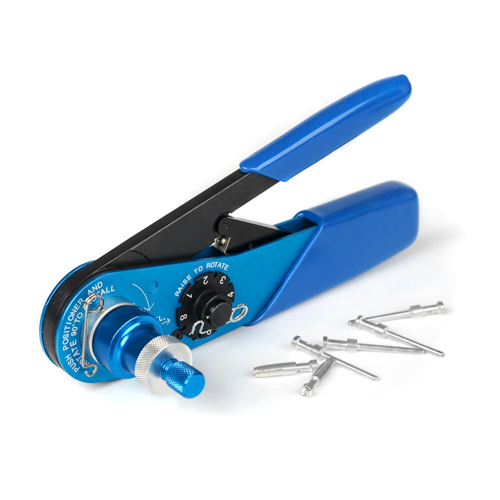 20-32AWGヘビーデューティコネクタ圧着工具、Sk2 / 2ロケータ付き